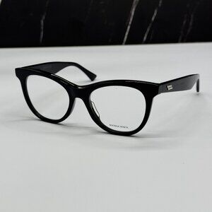 NEW BOTTEGA VENETA BV1064O 001 BLACK WOMEN EYEGLASSES